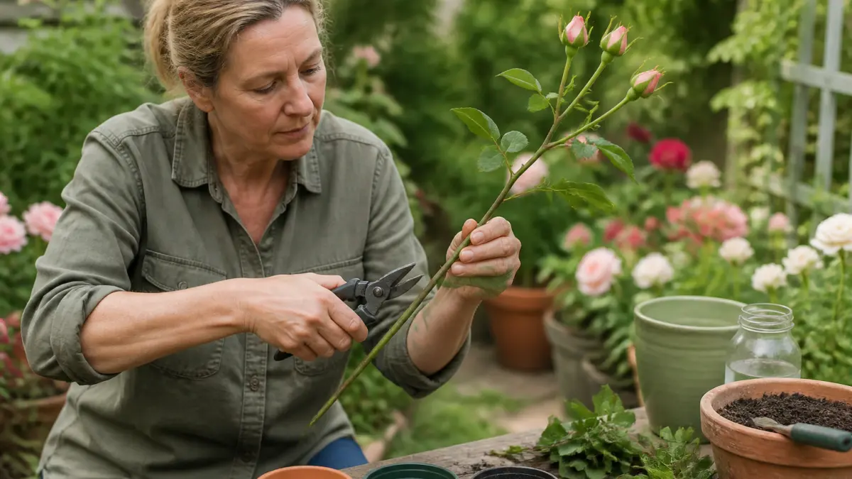 Bouture de rosier : méthode simple pour réussir à coup sûr