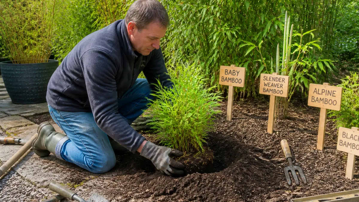 Bambou non traçant : variétés, plantation et erreurs à éviter