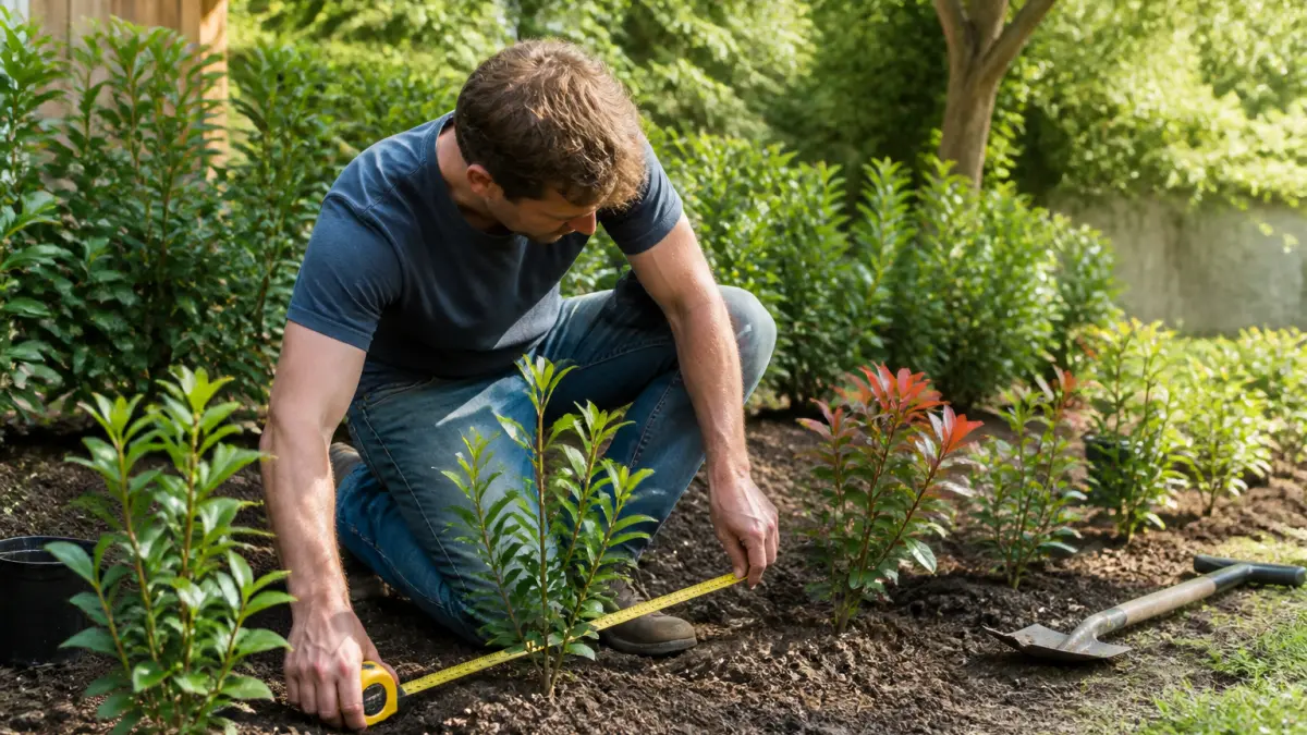 Planter une haie à feuillage persistant : distances et espèces à privilégier