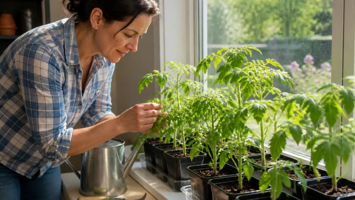 Semis de tomates : quand commencer et comment éviter les plants faibles ?