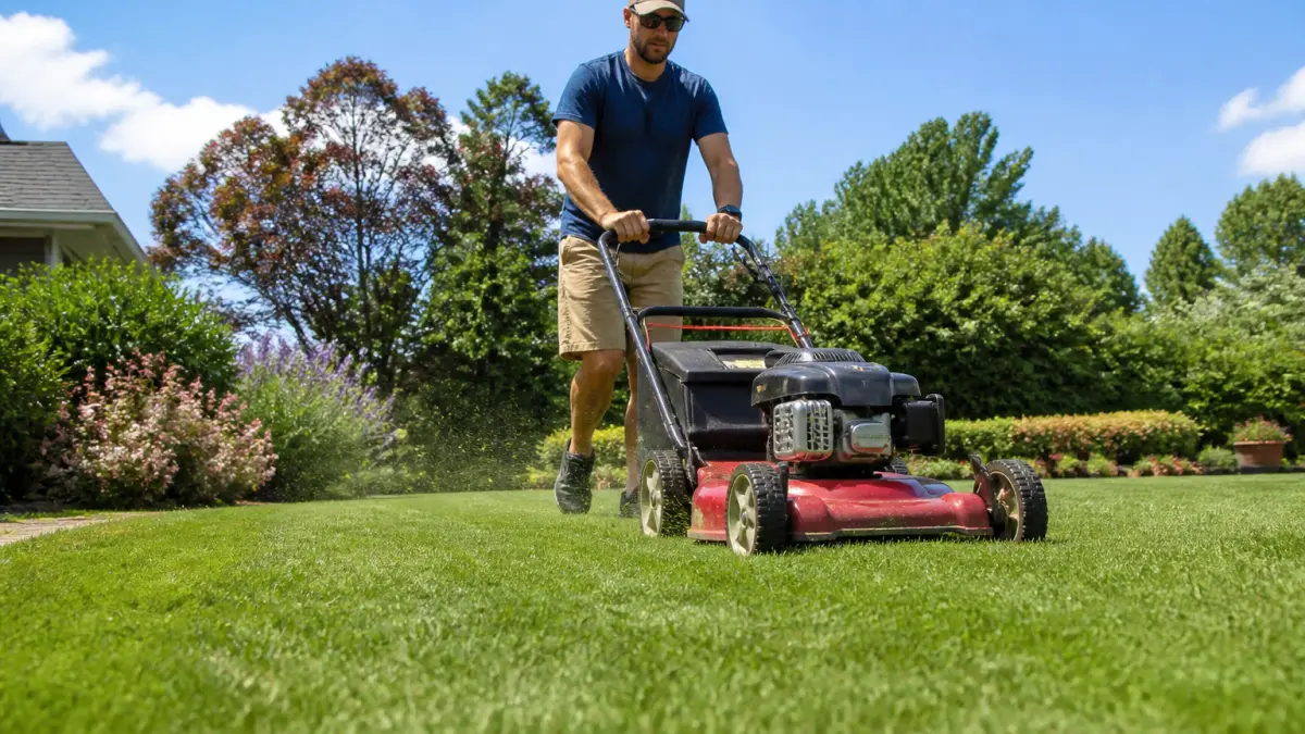 Tondre en mulching : quand le faire et quand ramasser l’herbe ?