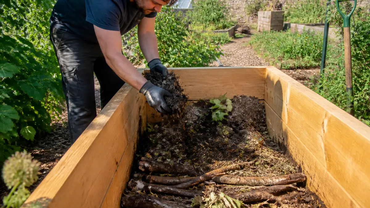 Potager en bac surélevé : installation, terre et drainage