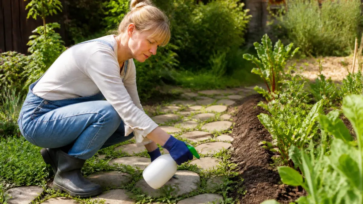 Désherbant naturel : la recette vraiment efficace sans abîmer le sol