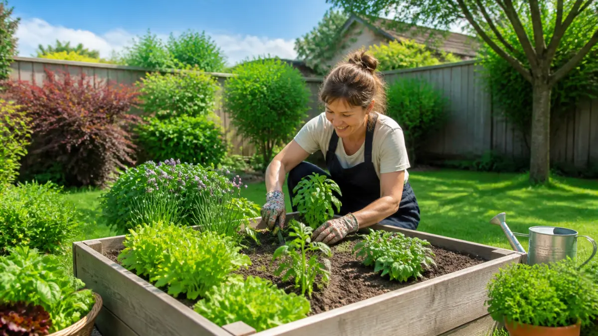 Carré potager : dimensions, emplacement et erreurs de débutant