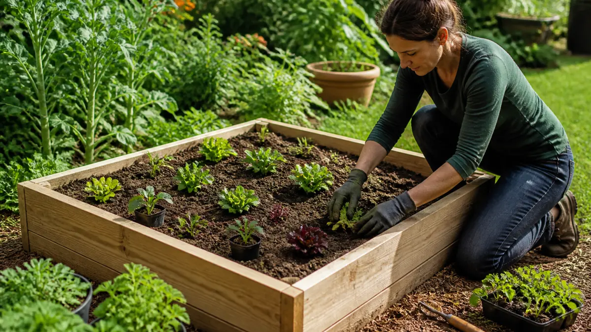 Carré potager : dimensions, emplacement et erreurs de débutant