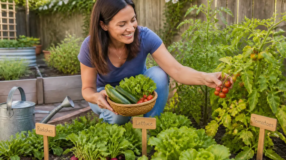 Potager facile pour débutant : les légumes qui pardonnent les erreurs