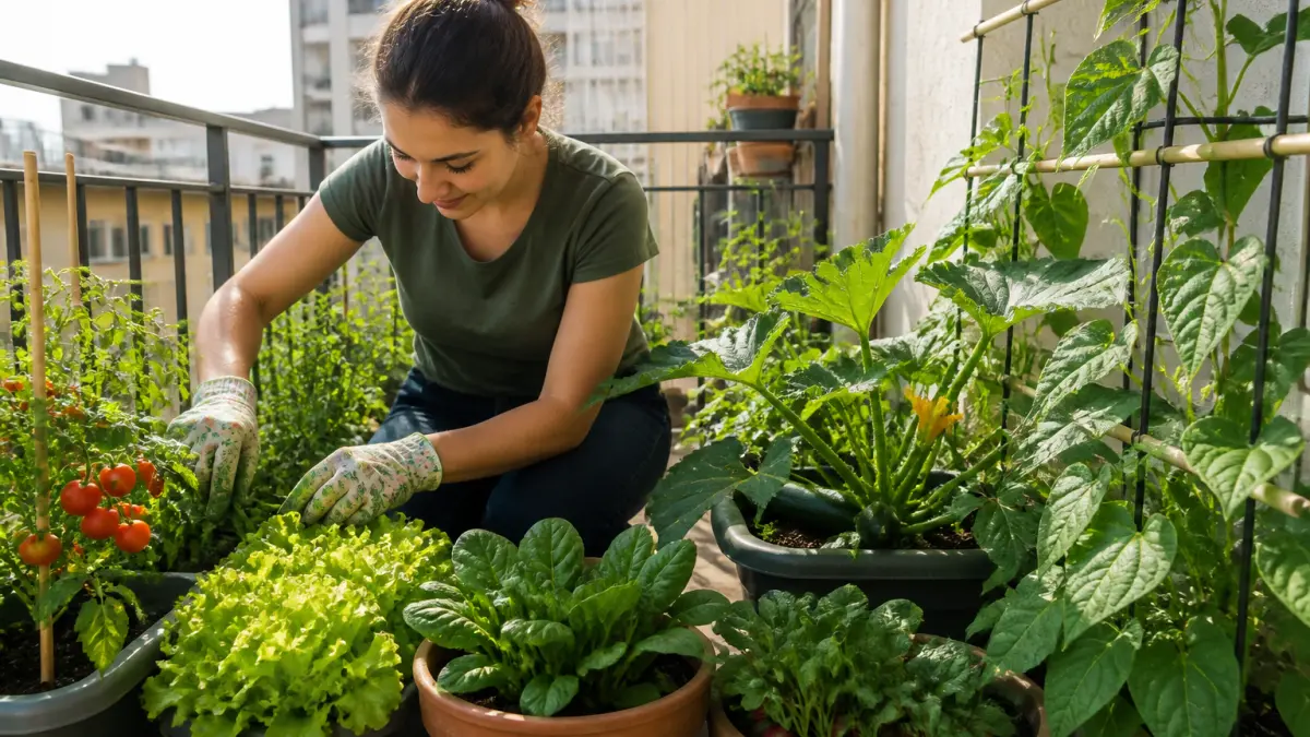 Potager balcon : légumes faciles à cultiver sans jardin