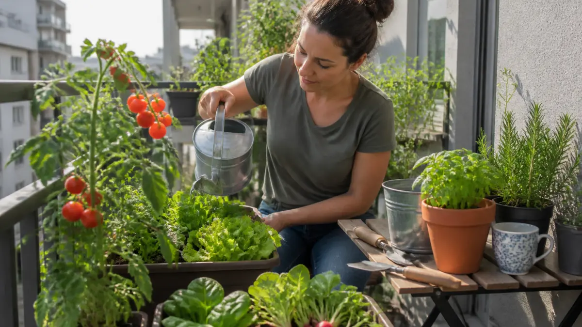 Potager balcon : légumes faciles à cultiver sans jardin