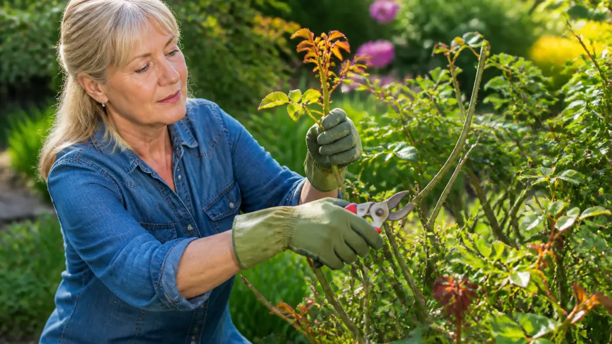 Comment tailler un rosier pour favoriser une belle floraison ?