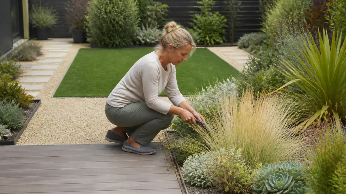 Jardin moderne : idées simples pour un extérieur propre et facile à entretenir