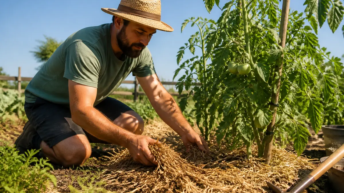 Paillage tomates : quel matériau choisir pour garder l’humidité ?