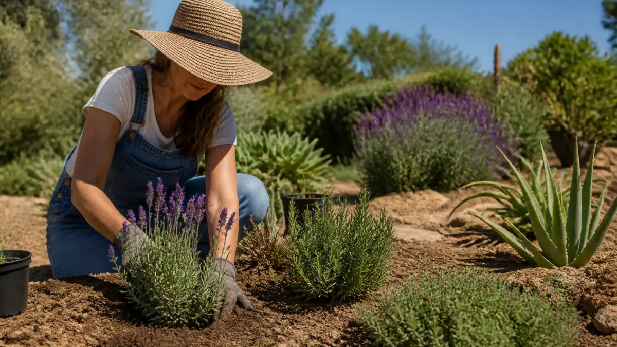 Jardin sec : quelles plantes choisir pour consommer moins d’eau ?