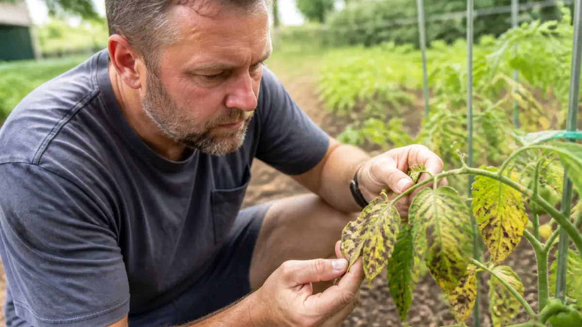Maladie feuille tomate : identifier les symptômes en quelques minutes