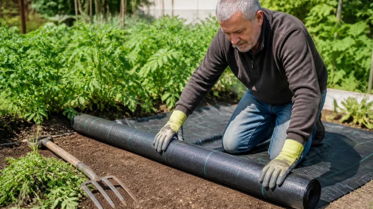 Toile de paillage : quand l’utiliser et quand l’éviter au jardin ?