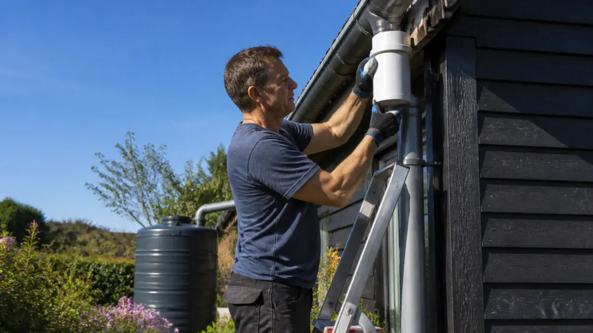 Installer un récupérateur d’eau de pluie sur une gouttière : méthode simple