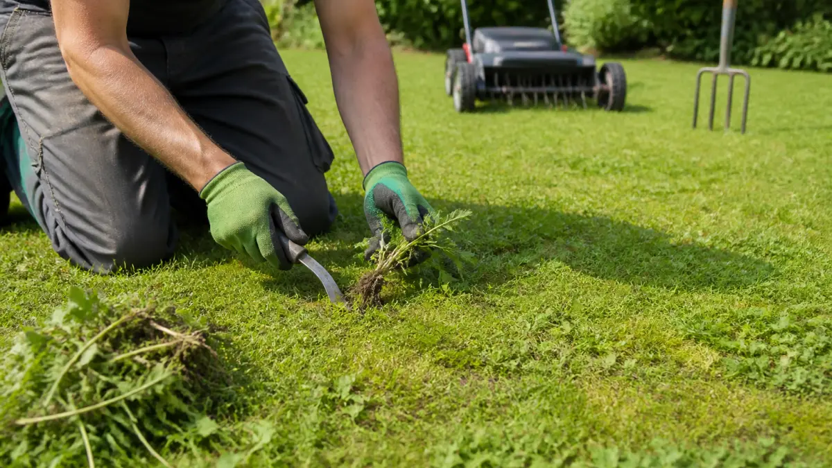 Adieu mauvaises herbes : 3 méthodes douces pour un gazon parfait