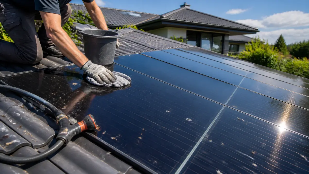 Entretien panneaux solaires Upsolaire : nos conseils pour les garder performants