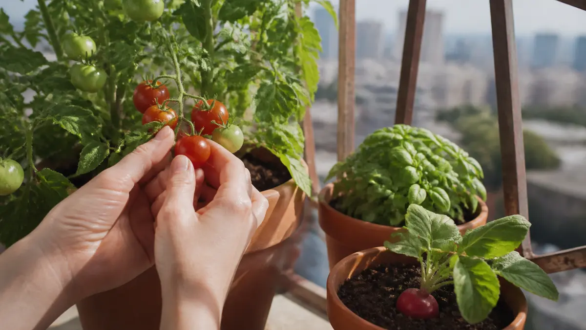 Potager en pot de fleurs : 6 légumes qui s'y plaisent