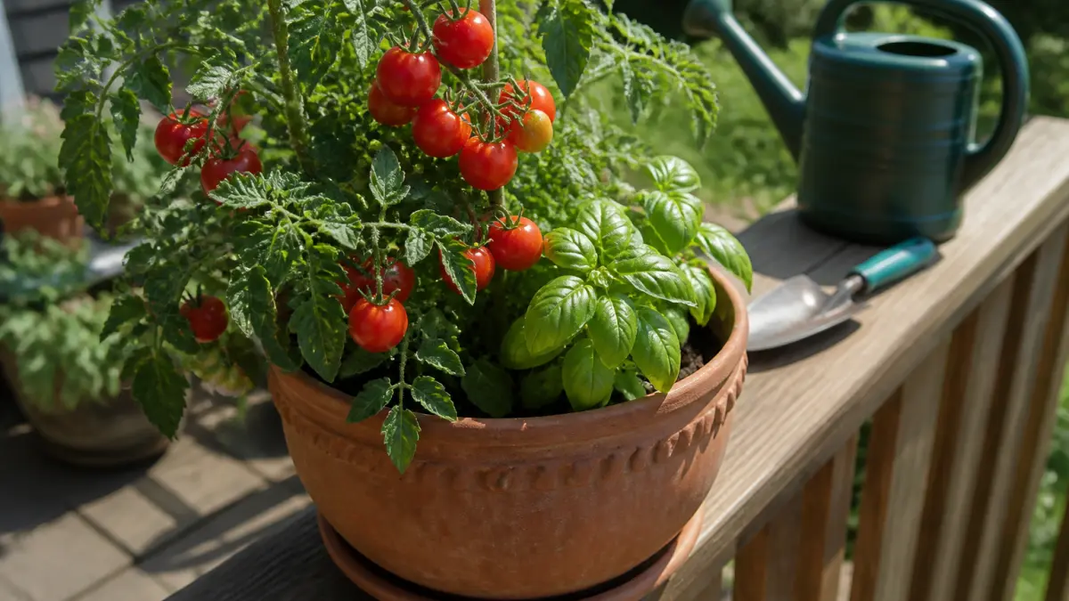 Potager en pot de fleurs : 6 légumes qui s'y plaisent