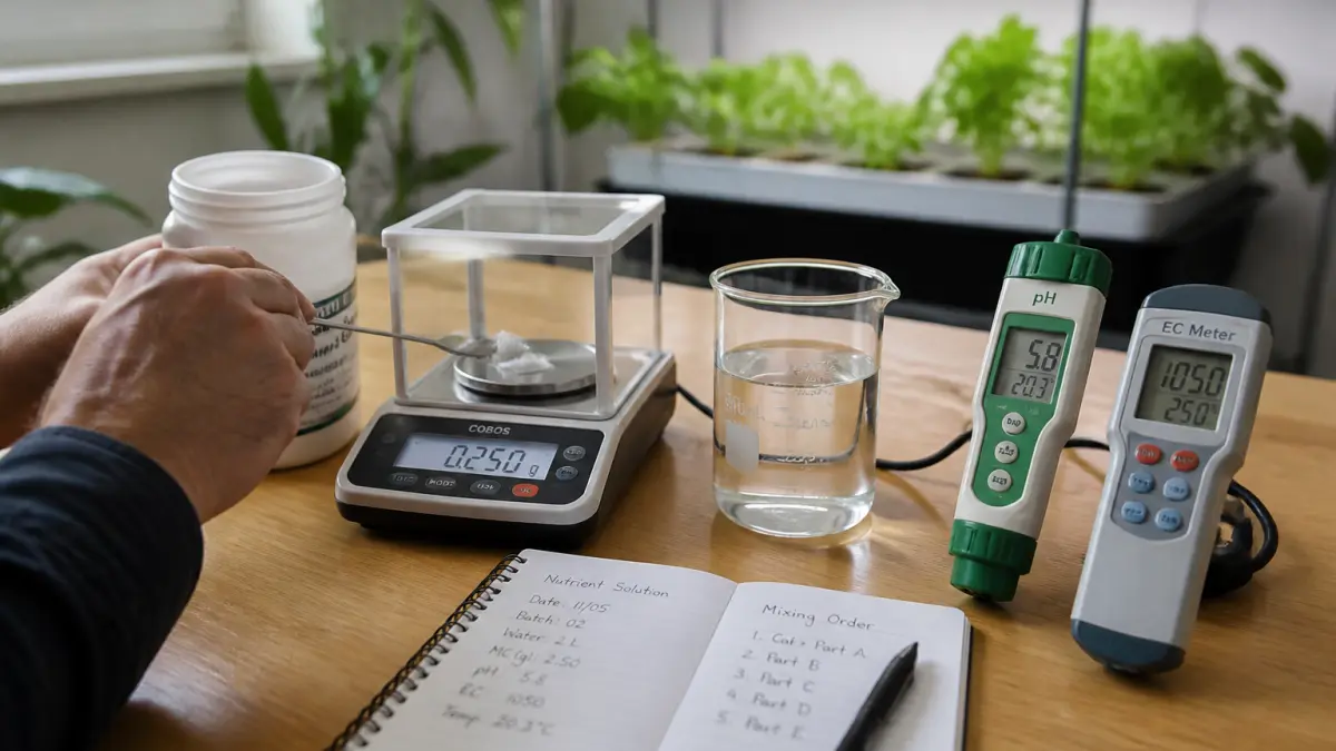Engrais hydroponique maison : recette et mode d'emploi