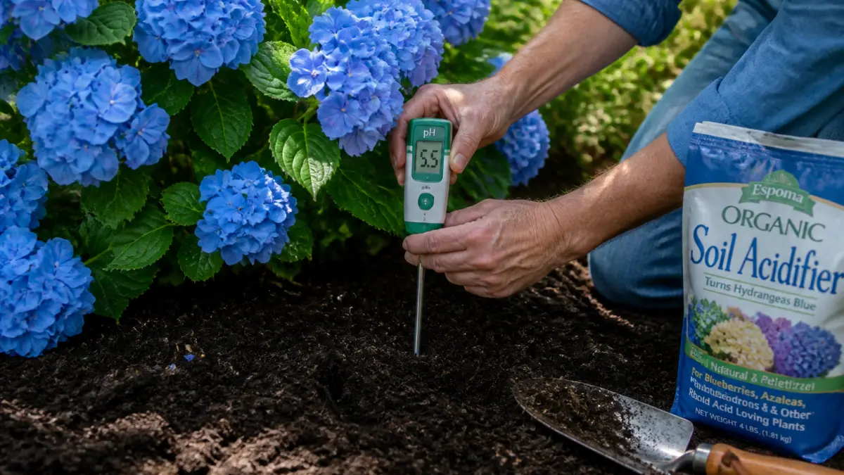 Quel pH pour des hortensias éclatants ?