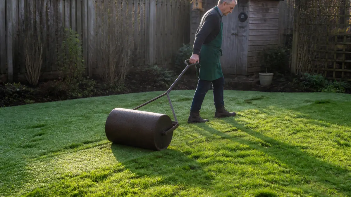 Rouler la pelouse : à quoi ça sert vraiment et quand le faire ?
