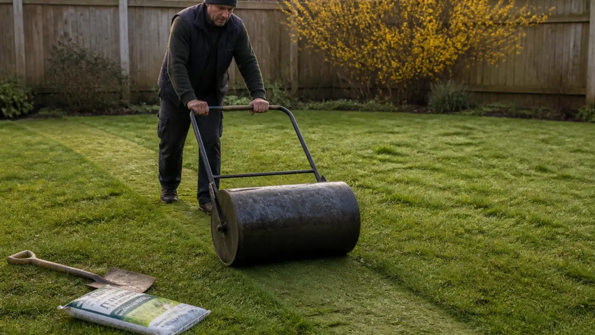 Rouler la pelouse : à quoi ça sert vraiment et quand le faire ?