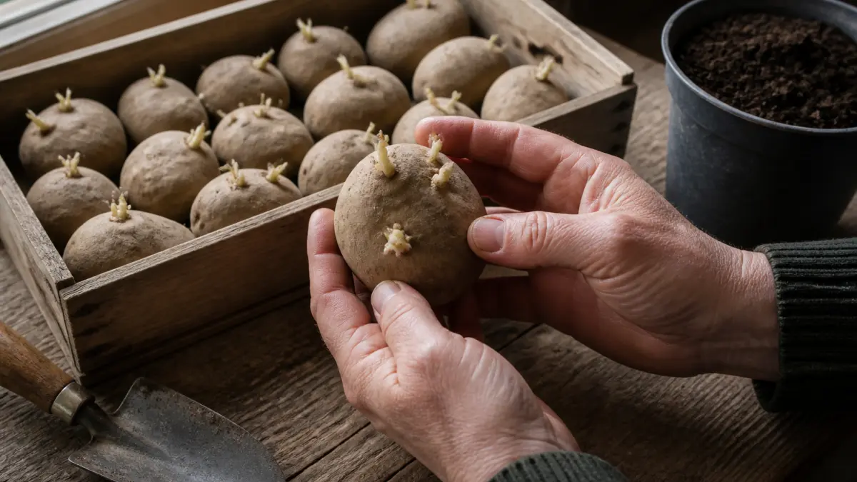 Planter des pommes de terre germées : méthode, période et précautions