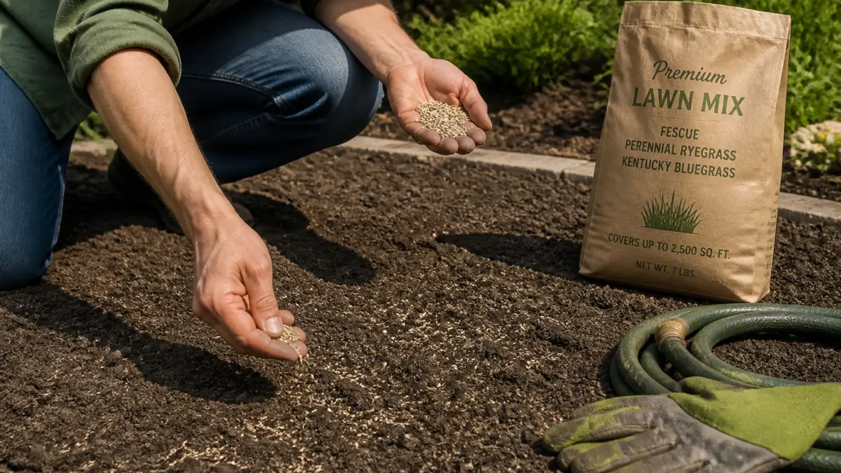 Gazon rustique : pour quels jardins et comment bien le semer
