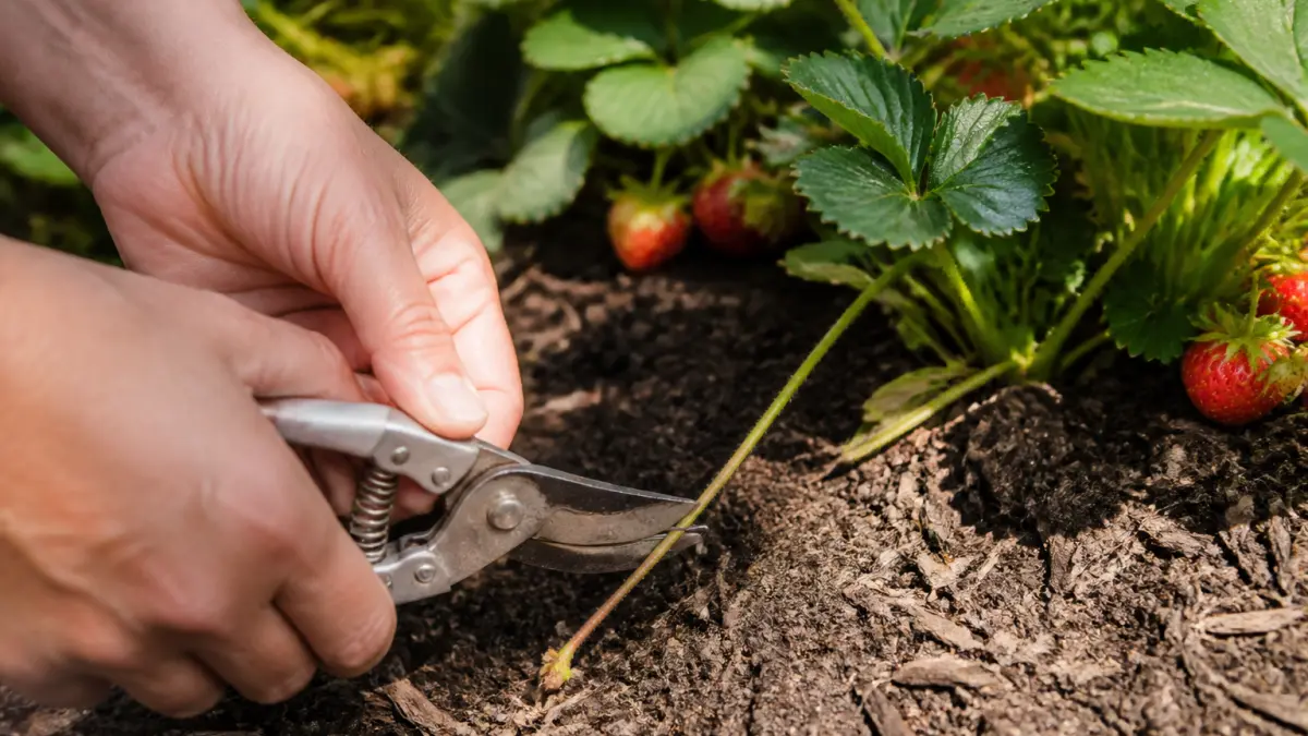 Stolons de fraisier : faut-il les couper ou les replanter ?
