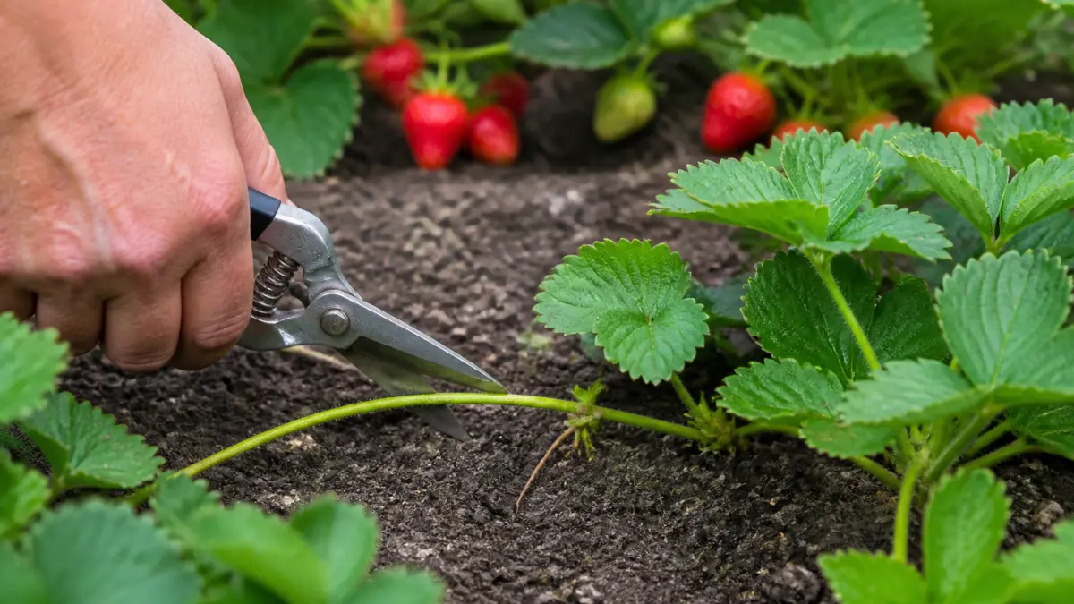 Stolons de fraisier : faut-il les couper ou les replanter ?