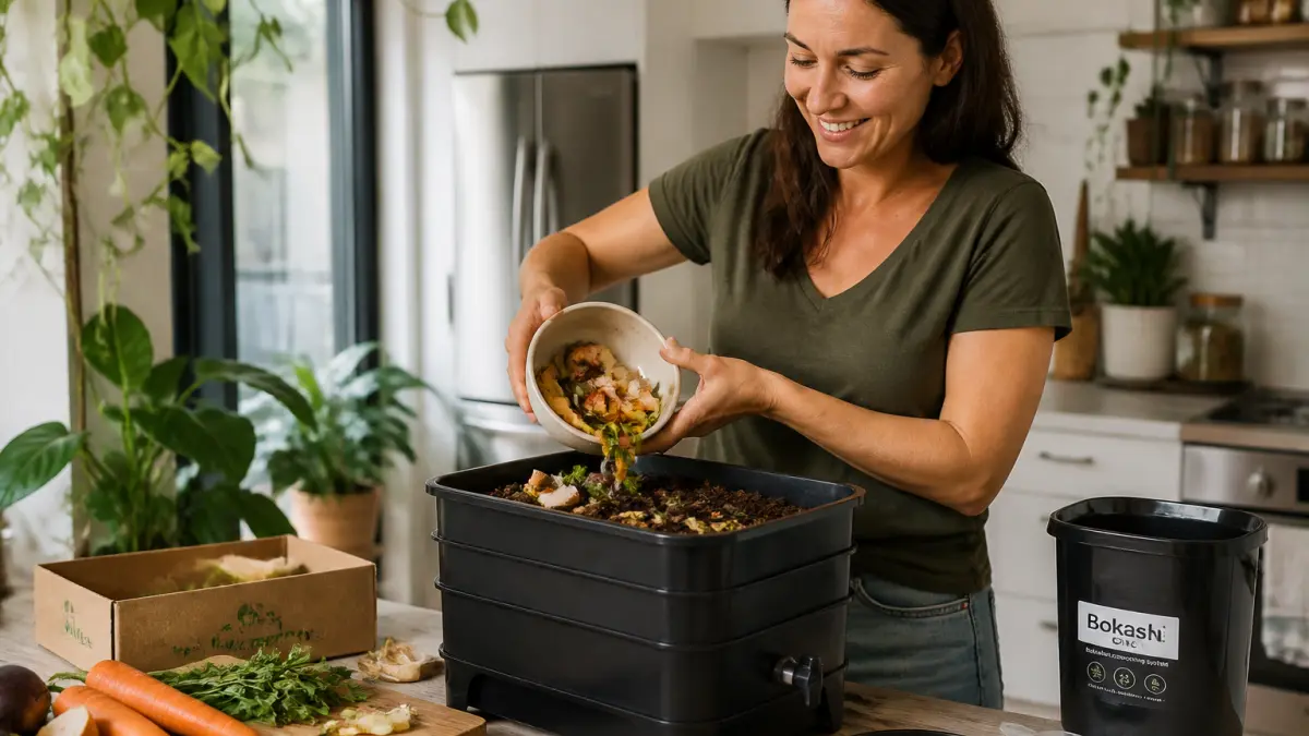 Composteur de cuisine : comment composter sans odeur en intérieur ?