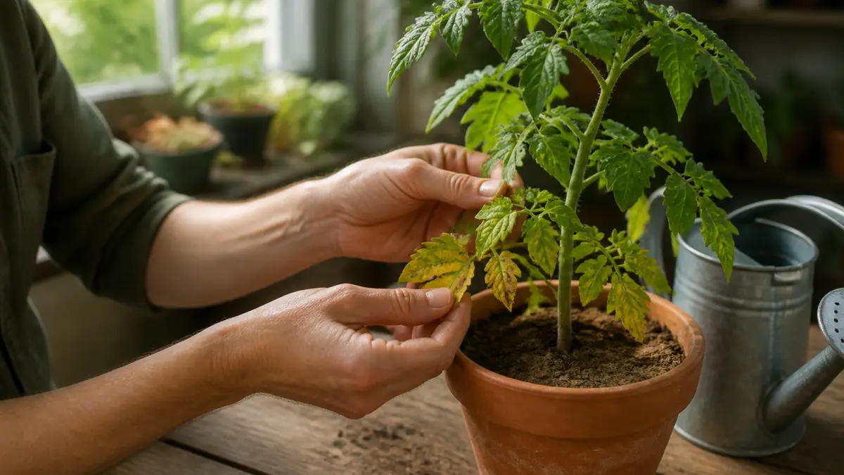 Feuilles de tomates jaunes : causes possibles et bons réflexes