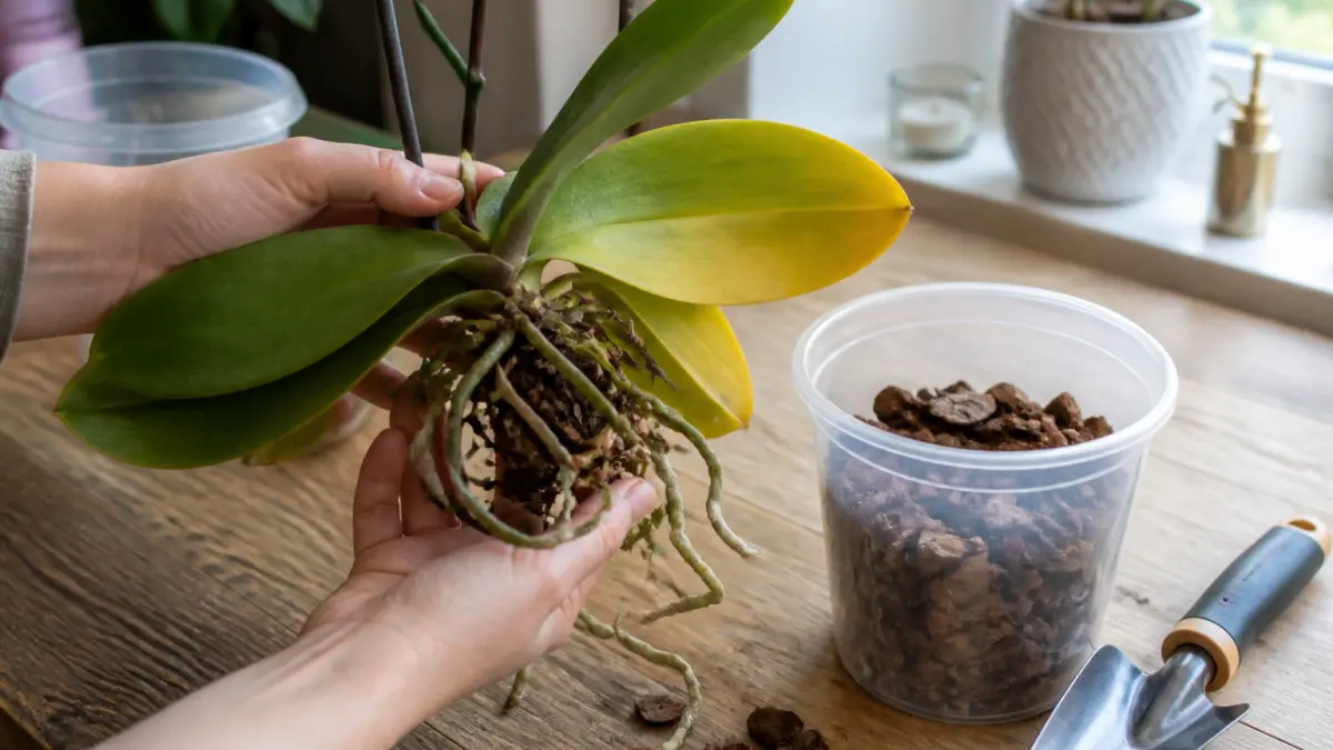 Rempoter une orchidée : le bon moment et les étapes à respecter
