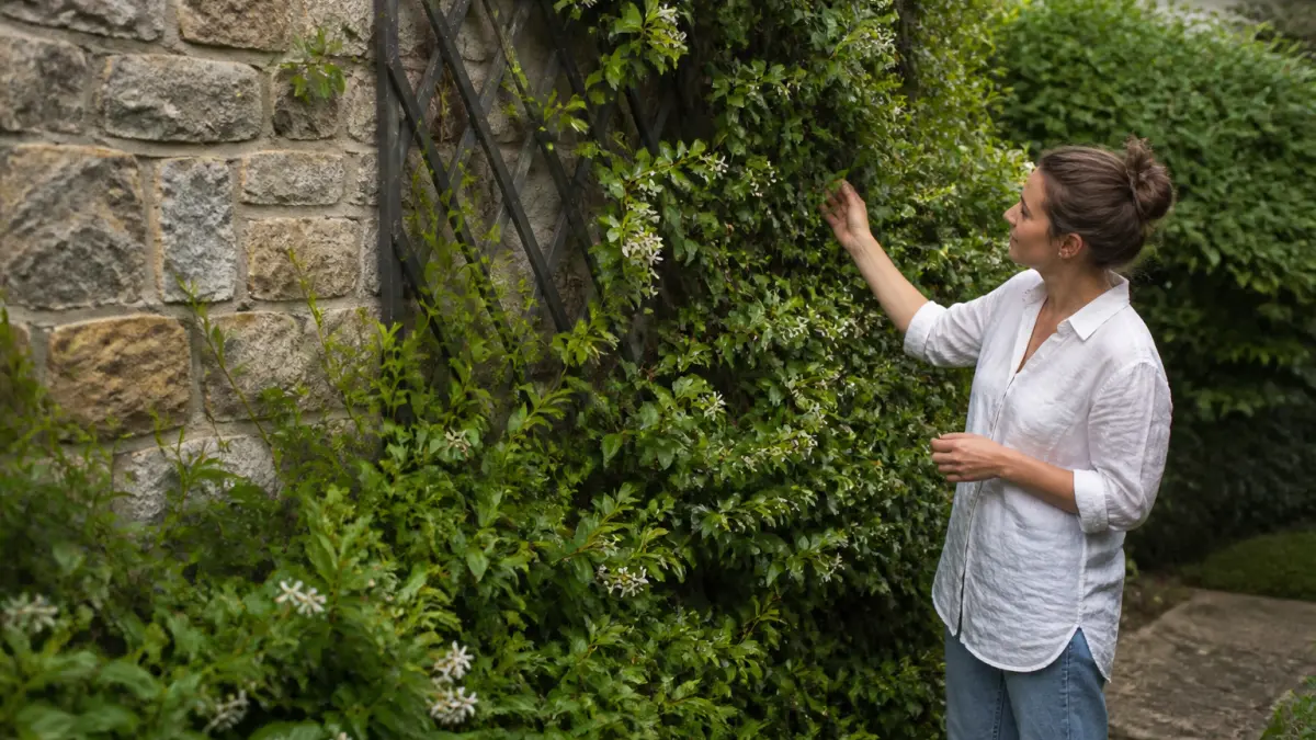 Plante grimpante persistante : lesquelles choisir pour cacher un mur ?