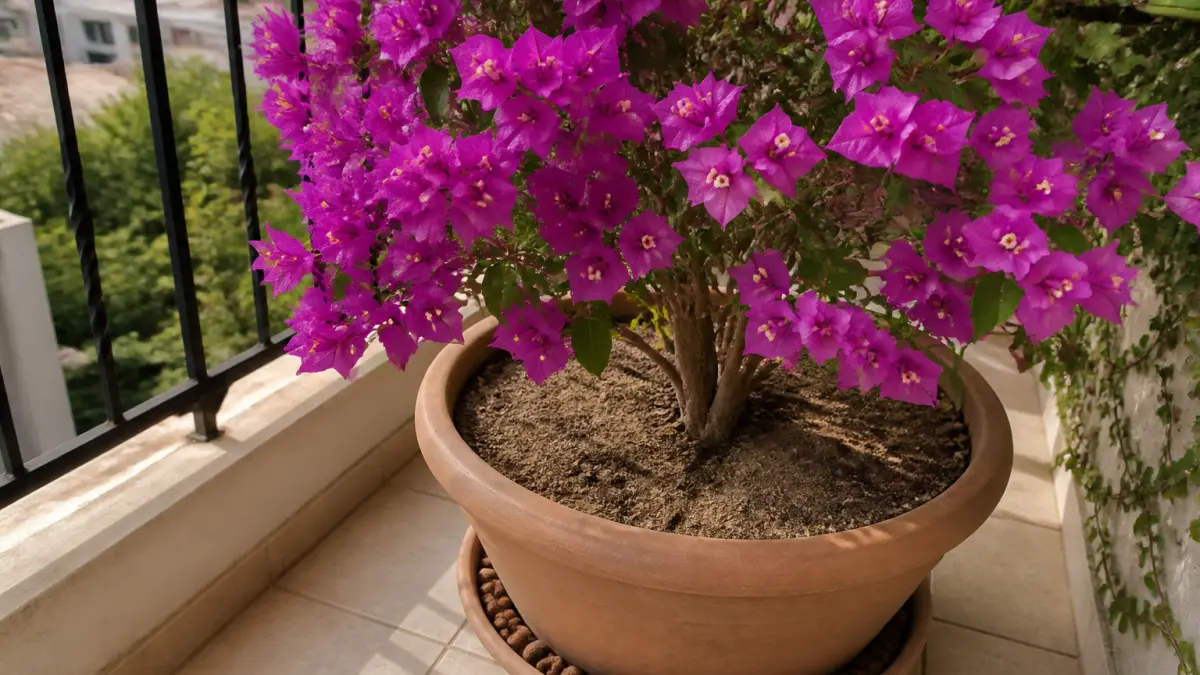 Bougainvillier en pot : les gestes pour une floraison généreuse