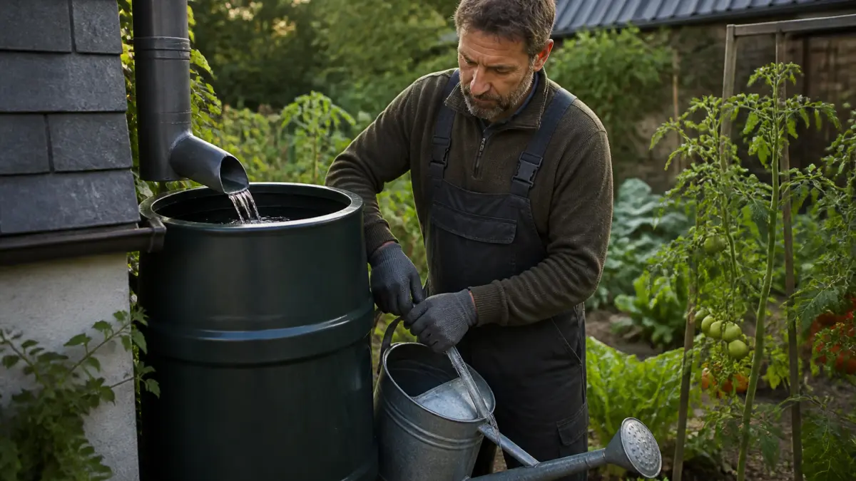 Arroser avec l’eau de pluie : précautions pour le potager et les plantes