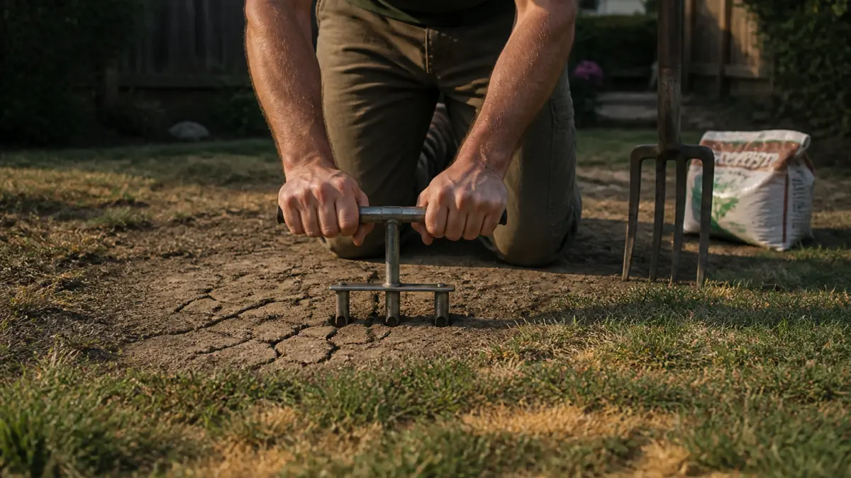Sol argileux et pelouse : comment obtenir un gazon plus dense