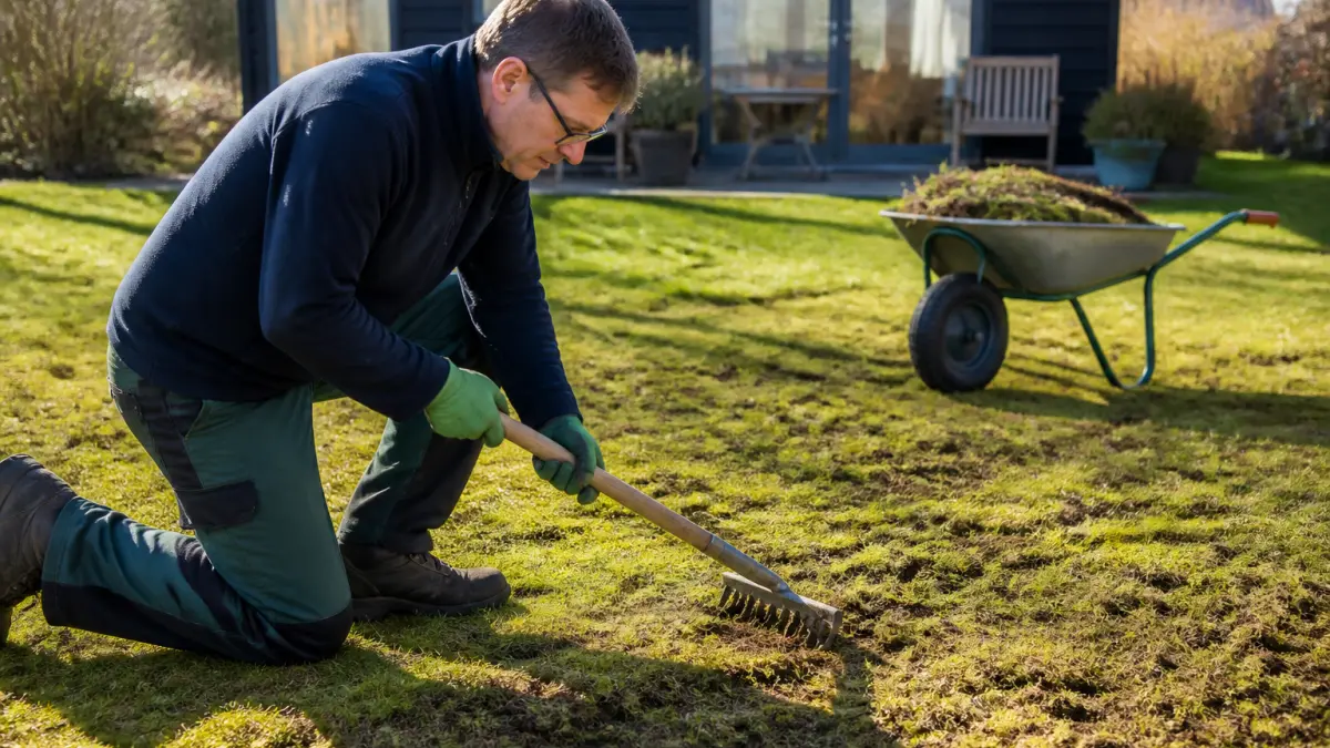Pelouse après l’hiver : les gestes à faire pour la densifier
