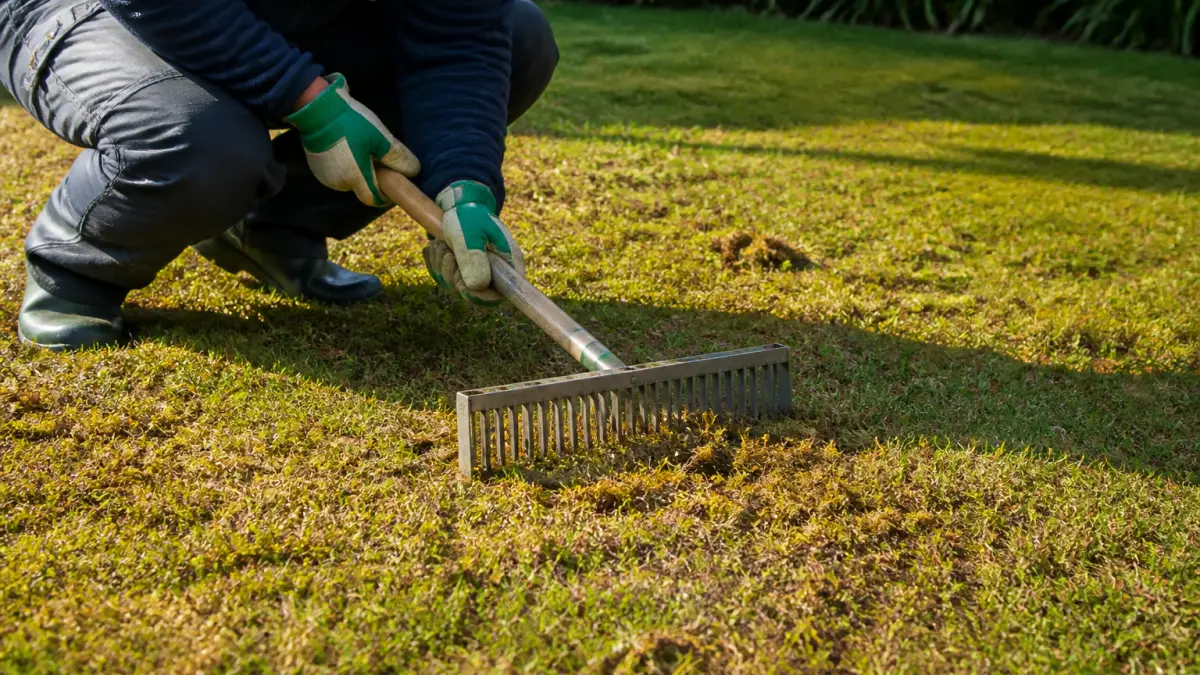 Pelouse après l’hiver : les gestes à faire pour la densifier