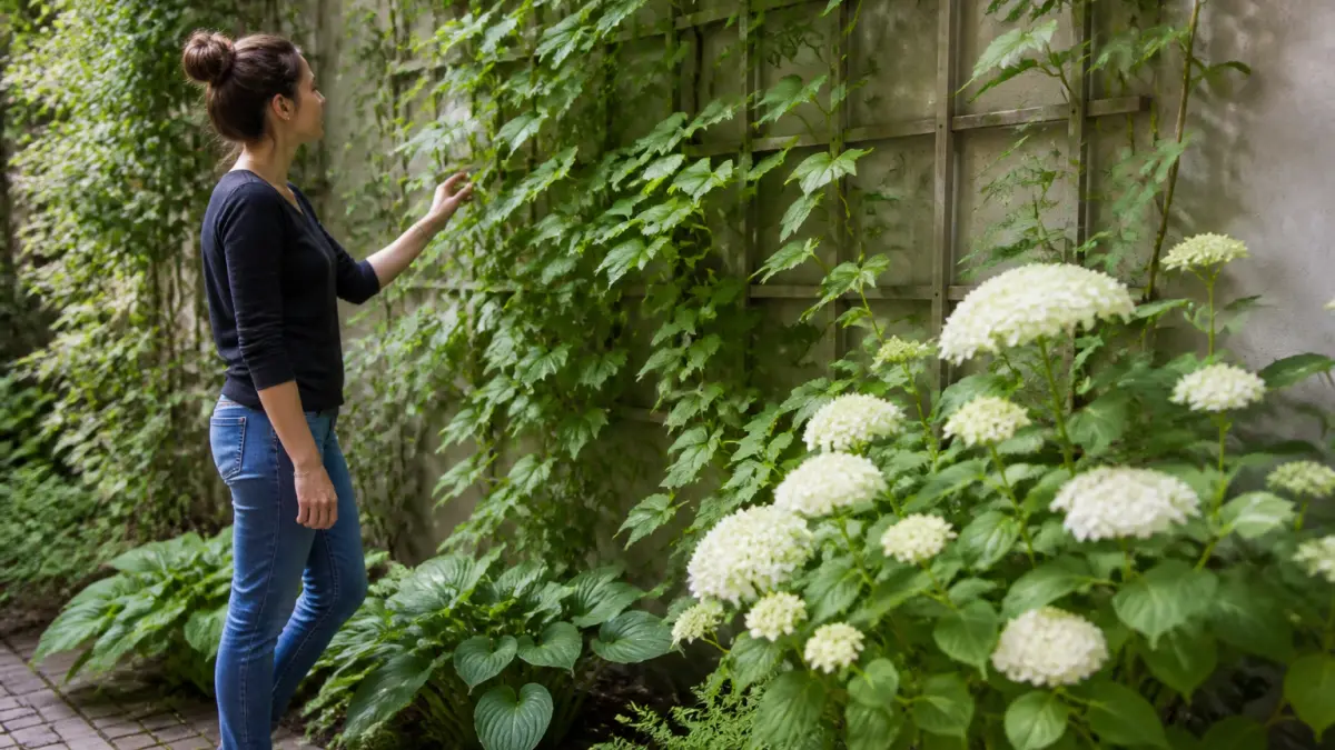 Plante grimpante persistante : lesquelles choisir pour cacher un mur ?