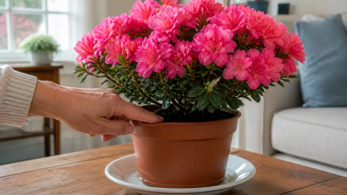 Azalée en pot : comment l’arroser et la garder en fleur