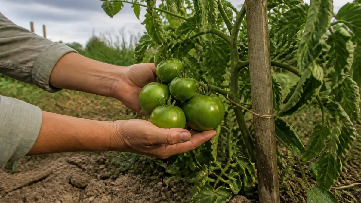 Tomates qui restent vertes : causes et solutions avant la fin de saison