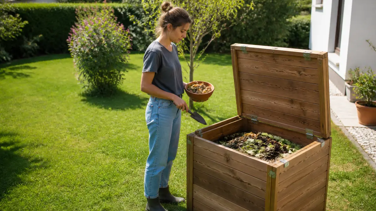 Bac à compost : où le placer pour éviter nuisances et mauvaises odeurs