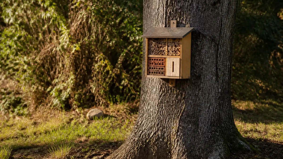 Hôtel à insectes : où l’installer pour attirer les bons auxiliaires