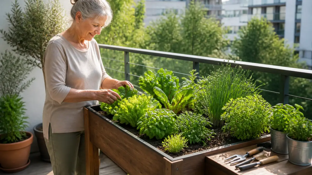 Potager sur pied : avantages, hauteur idéale et légumes adaptés