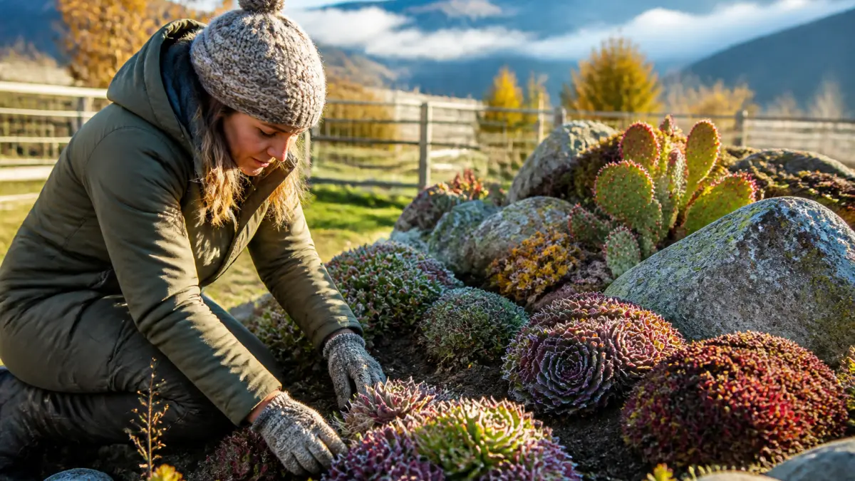 Plantes grasses extérieur : les variétés les plus résistantes au froid
