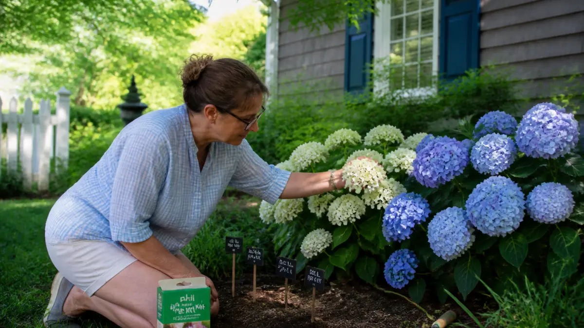 Hortensia blanc ou bleu : comment choisir selon son sol ?