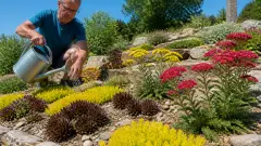 Plantes de rocaille plein soleil : les variétés qui résistent au sec