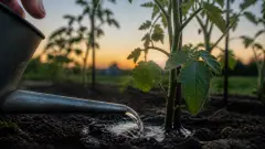 Arroser le potager le soir : bonne ou mauvaise idée ? La réponse